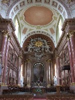 A bazilika szentlye